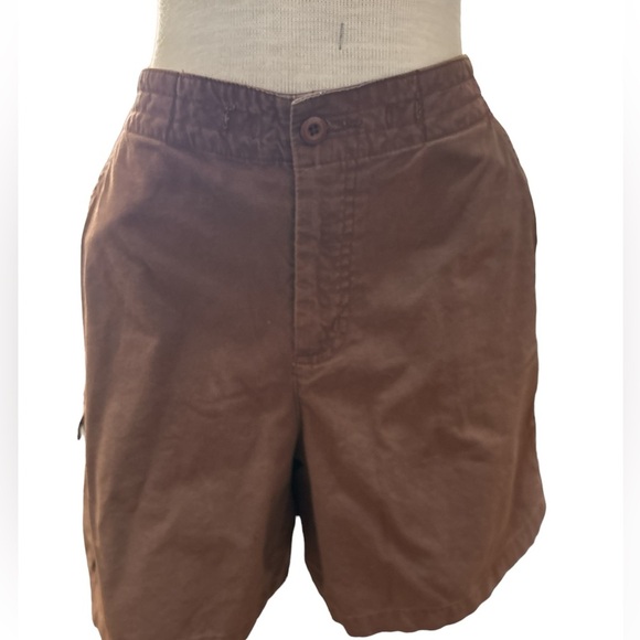WEATHERPROOF Women’s Brown Cargo Shorts - Picture 1 of 5